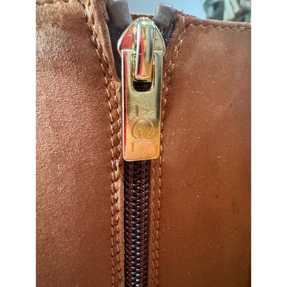 AGL MILLY KNEE HIGH BOOT IN BROWN SUEDE size 39/ US 9 - Picture 16 of 16